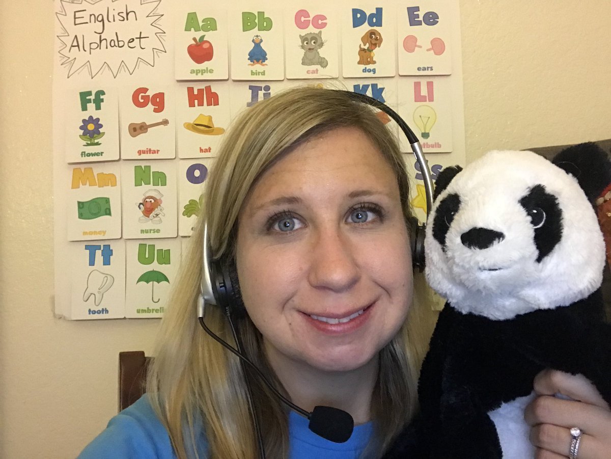 syeda_jennifer's tweet photo. @DaDaABCofficial #dadaabcselfie getting ready for classes with my lovely teaching assistant Mr. Panda 🐼! https://t.co/00N1sqcBYL