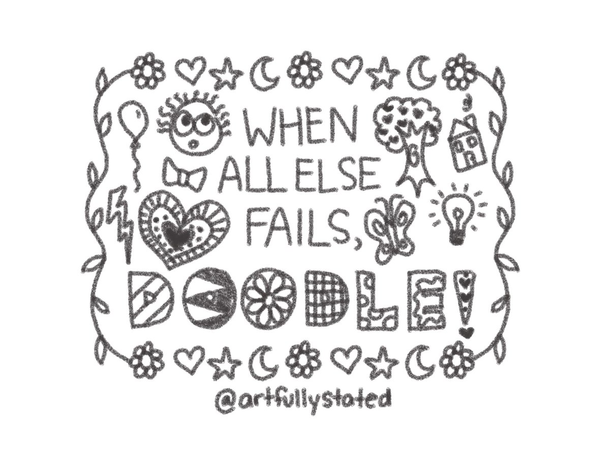 ArtfullyStated's tweet photo. Having fun doodling! Visit my Etsy shop: https://t.co/6twzoniFHd #doodle #drawing #digitaldrawing #sayings #conceptsapp #artfullystated #etsyartist #etsyseller #sketchpad #ipadpro #ApplePencil #encouragement https://t.co/S83wHHsaGG