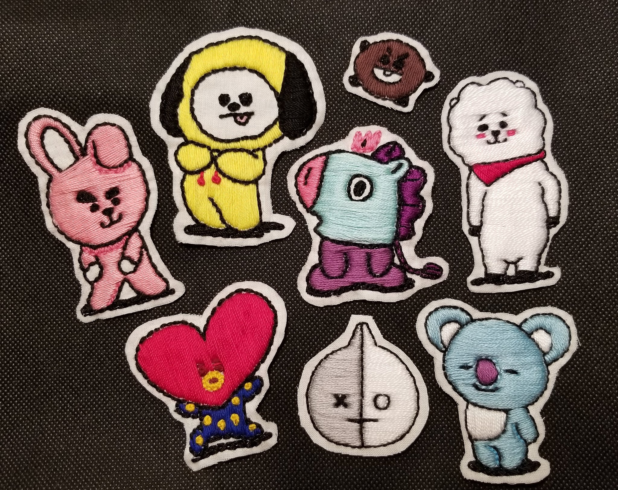 Tata bt21 вышивка
