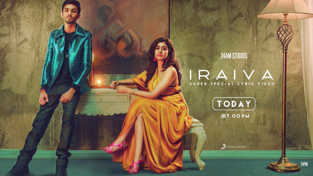 24AMSTUDIOS's tweet photo. Big thank u team🙏🙏@anirudhofficial @jonitamusic @PrabhuRKdir @thanujntx #Martin(cameraman) @tuneyjohn @muthurajthanga1 #Srinivasan(sound engineer),Ad’s and #team24AM for ur tremendous hardwork and Making this lovely lyric video🙏🙏🙏 #IRAIVALyricVideoFrom7pm https://t.co/Xmq1iMr1oG