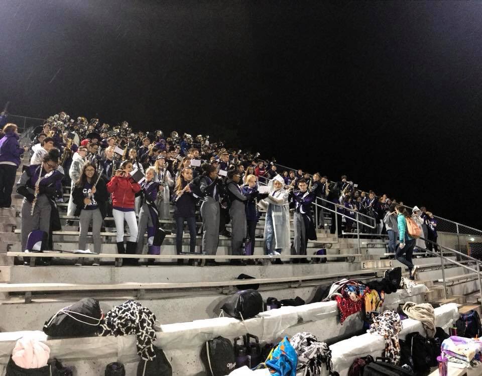 What a special first 8th grade night! Huge shout out to Ulrich, Kleb, Krimmel, and Doerre students and directors for braving this cold, wet evening to join us! Loved having you there! #SoundOfTheStorm #ReignCain <a href="/klebbandKISD/">Kleb Band</a> <a href="/Doerre_Band/">DoerreBand</a> <a href="/UlrichBand/">Ulrich Band</a> <a href="/krimmelband/">Krimmel Band</a>