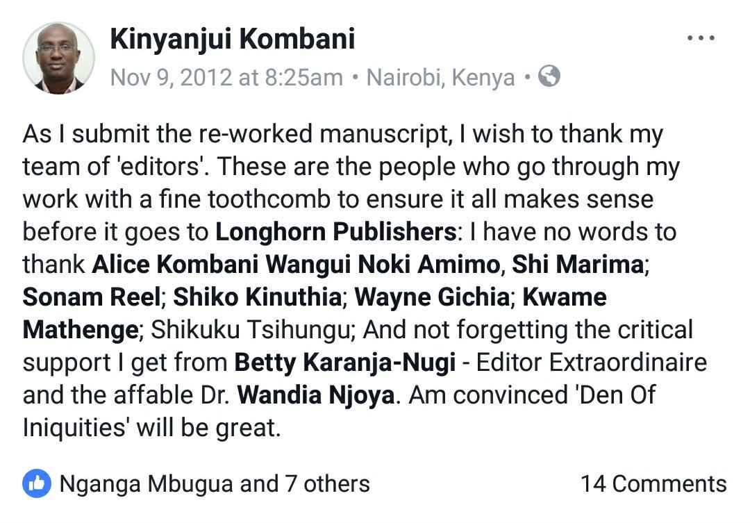 Kinyanjui Kombani tweet media