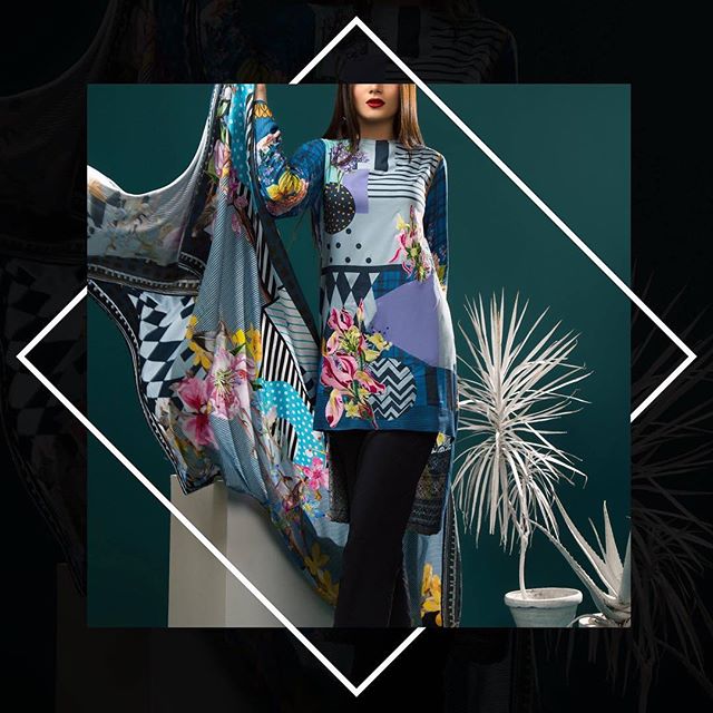 Zellbury's tweet photo. Deck yourself in the royal color palette emblazoned with bold elements and elegant floral bunches! Available in stores and online. https://t.co/Q36rG1bpin