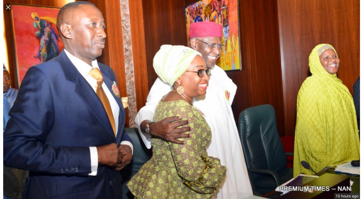 Tutsy22's tweet photo. How PMB is fighting corruption, APC Members ONLY!

#Barugate
-Ikechukwu leaked memo - $25b contracts
-Buhari summoned Ikechukwu &amp; Baru
-Ikechukwu &amp; Baru shake hands

#Mainagate
-Oyo-Ita leaked memo - Maina’s reinstatement
-Buhari summoned Oyo-Ita &amp; Kyari
-Oyo-Ita &amp; Kyari hugged. https://t.co/cWkBjVxaV7