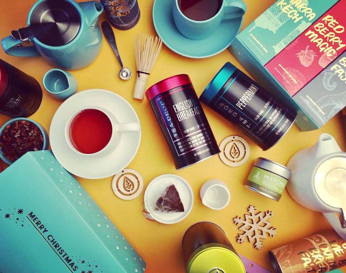 TeaDropTea's tweet image. Our Christmas range is out. Treat someone you love or better treat yourself #giftideas