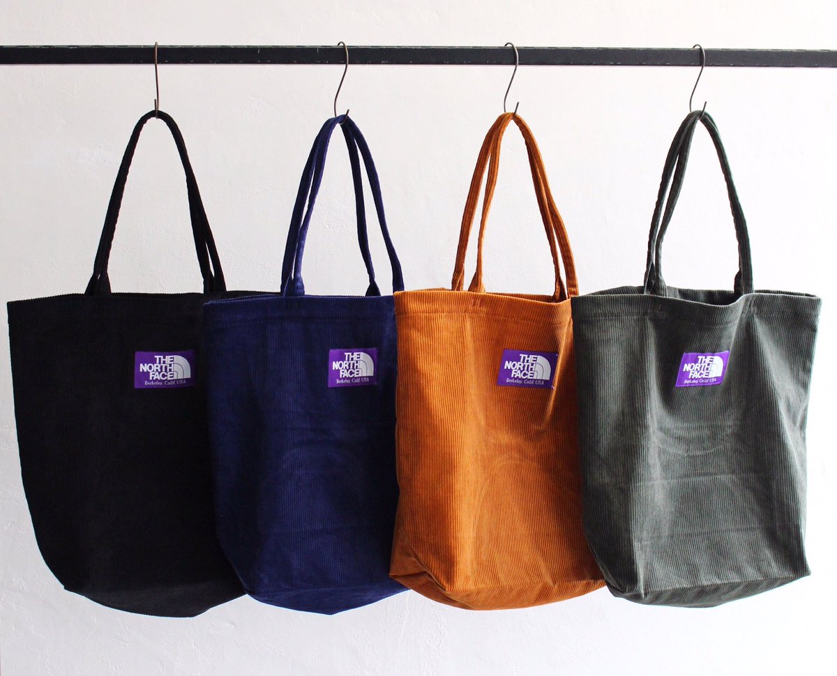 north face purple label tote bag