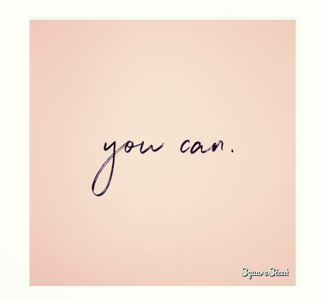 SYM20166's tweet photo. For those days that you feel like you can't, just remember you can!
#inspiration #motivation #motivational https://t.co/s764OwmoEI