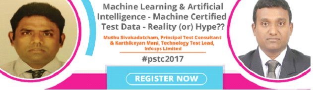 stepin_forum's tweet photo. The more the merrier ! Presenting the duo #Speakers for #pstc2017 Muthu Sivakadatcham & Karthikeyan Mani , Infosys Limited. You exactly know where you need to be on 30th November in #Pune. Register ASAP - https://t.co/86gX4YcUSA ! #testingforum #testingcommunity #conference https://t.co/tzZJQvvlbE