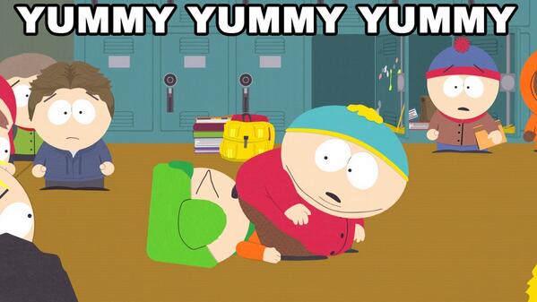MaclinKeven's tweet photo. Oh my god, poor Kyle. I think #SouthPark Doubling Down might be one of my favorite episodes. https://t.co/D63gQduOuk