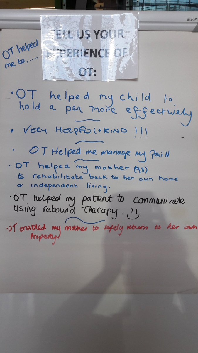 stevesmithdj's tweet photo. Positive feedback #OTWeek2017 
@MidYorkshireNHS @shelly_theaker https://t.co/EOIUIejJdb