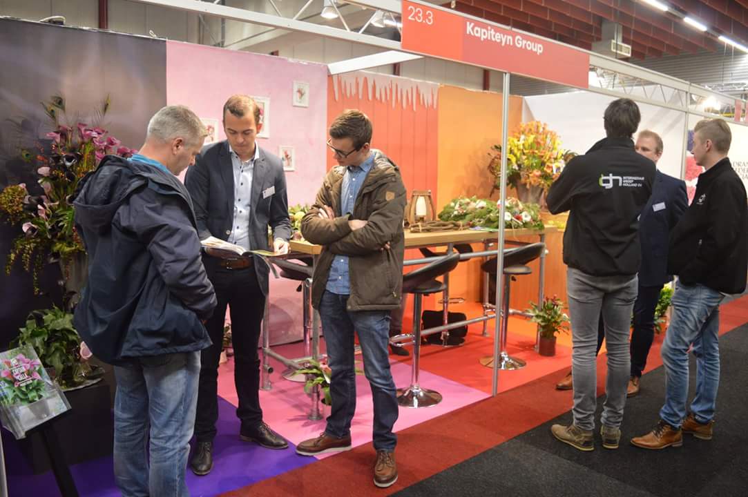 Visit us at the Royal FloraHolland Trade Fair (stand 23.3)! A small impression of our stand.