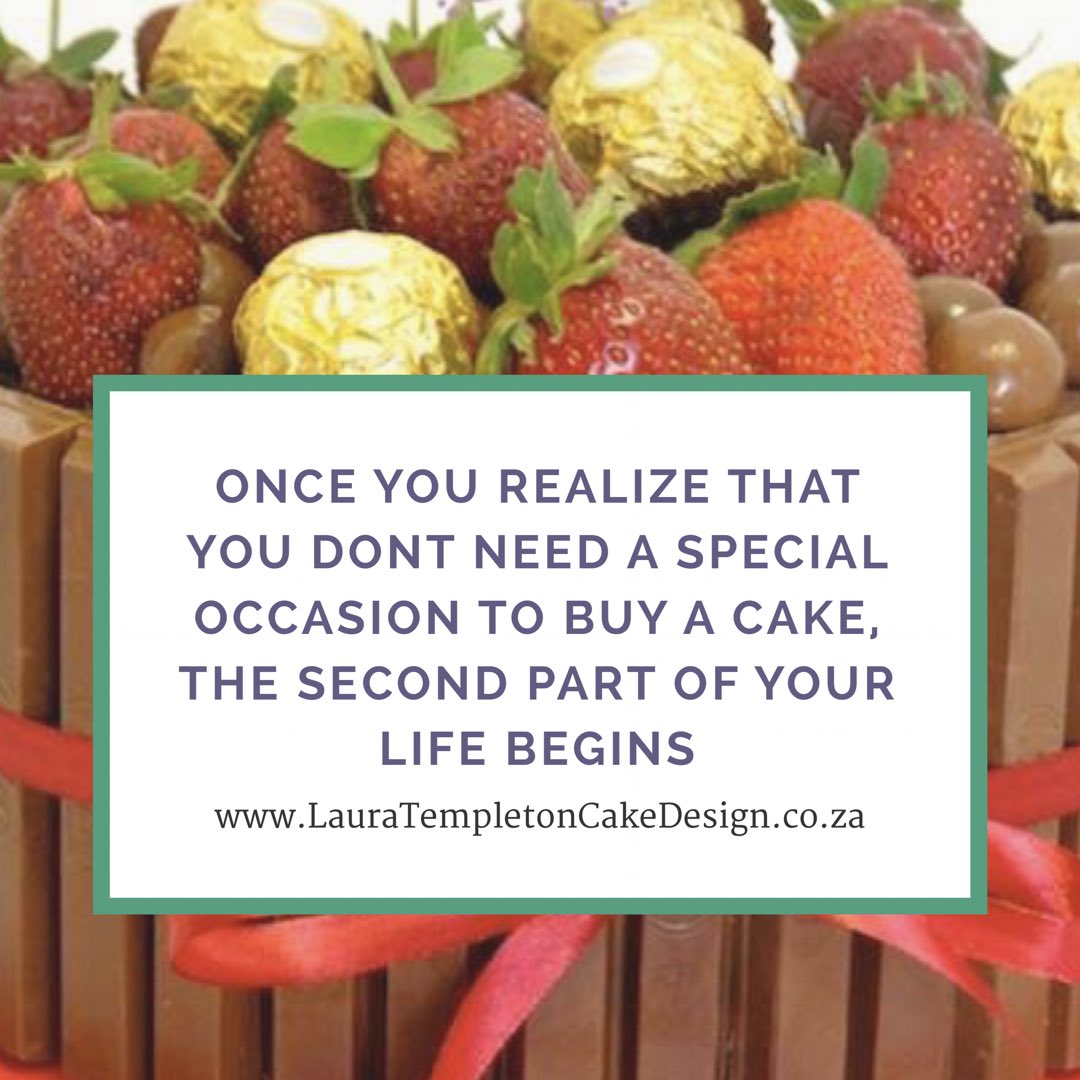 Life begins at 40?! Nonsense!! Life begins at #cake