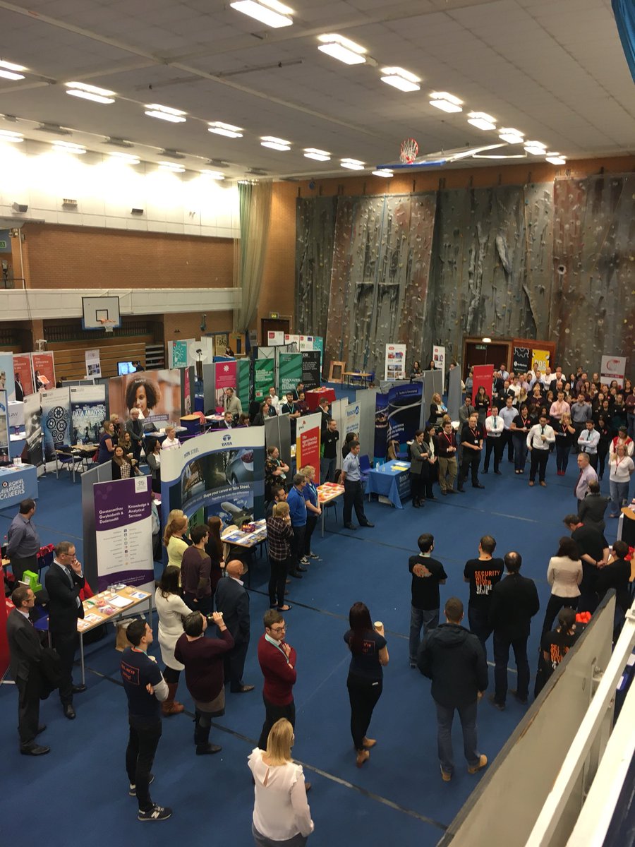 uswbuilt's tweet image. There are 70 employers at the opportunities fair today waiting to meet our students, come along and engage with them!