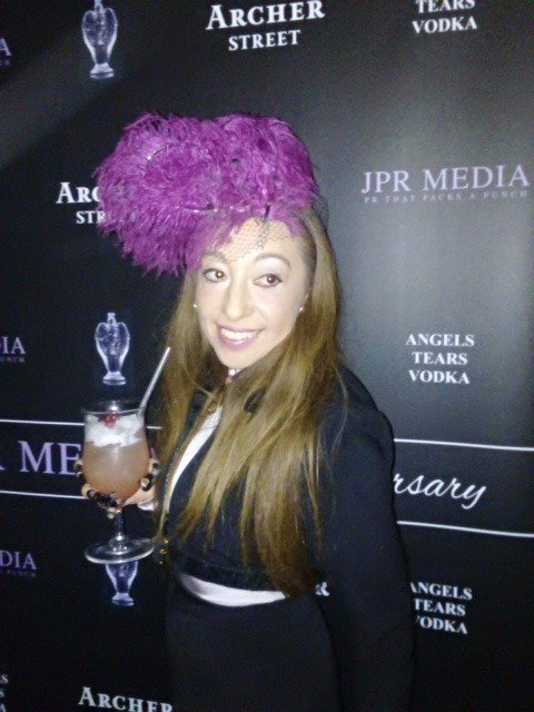 fashionfabuk's tweet photo. Russell and I enjoyed the JPR Media party at Archers, Soho, London last night! @JPRMediaGroup @Archer_Street @aromatherapyassociatesUK @angelstearsvodka @bombcosmetics_official @CTilburyMakeUp @SugarSin @Jagermeister @HangDrUK #PRThatPacksAPunch https://t.co/ZX3WmQAiyo