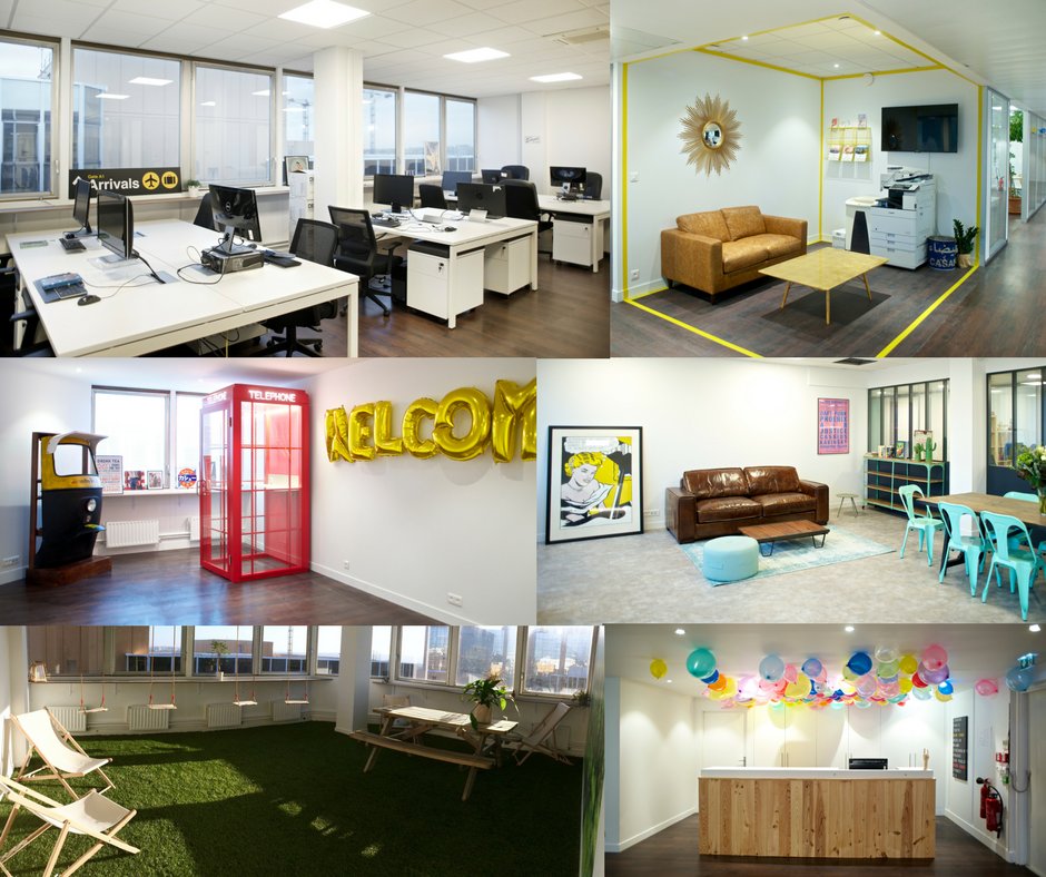 FranceImmig's tweet photo. Bienvenue dans nos nouveaux super bureaux! Ils sont parfaitement en phase avec notre devise "ultra professionnels ET hyper cool". Ça vous plaît? 

#newoffice #happyatwork #greatplacetowork #mobilitycompliance https://t.co/f5gkZzgRE9