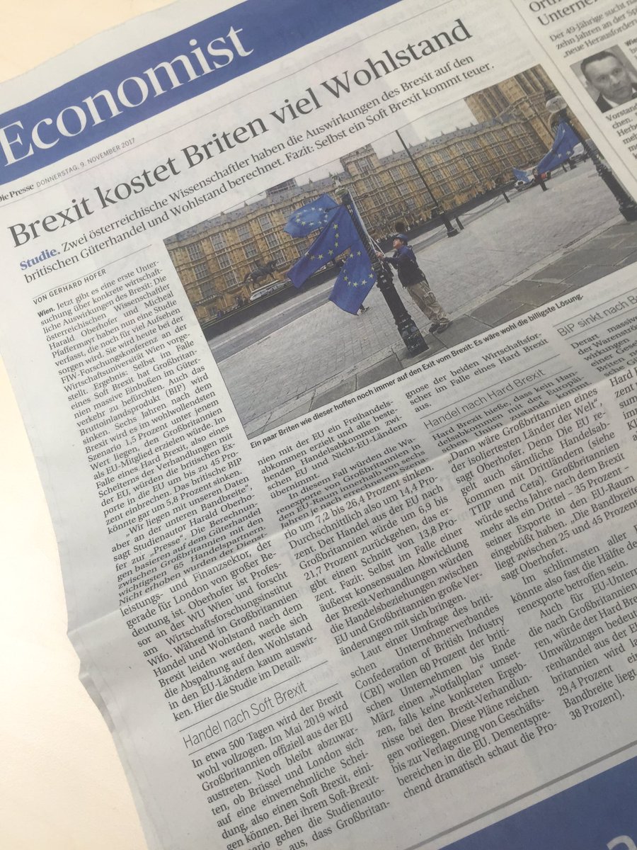 der <a href="/HO2604/">Harald Oberhofer</a> hat den #brexit durchgerechnet. und die @DiePresse_Eco hat drüber berichtet. eine leseempfehlung. tinyurl.com/yctjwy73 #wifo