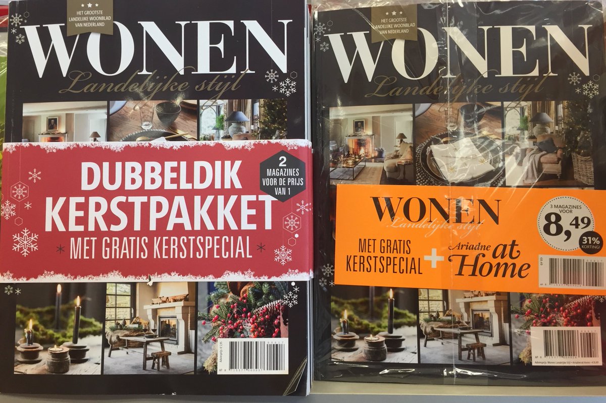 Jaaaa, het dubbeldikke kerstnummer met gratis Kerstspecial is binnen! Heerlijk wegdromen bij de mooiste kerstinterieurs. Hebben jullie er al zin in?
