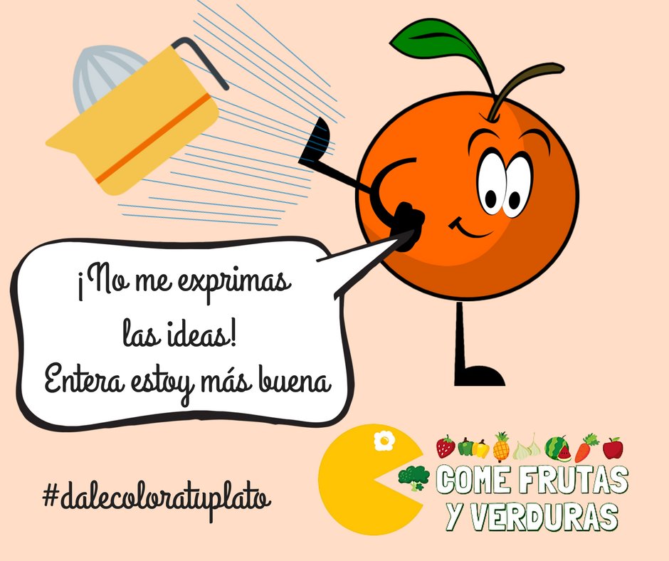 🍊 ¡¡Hola, soy la Naranja!! #comefrutasyverduras #dalecoloratuplato