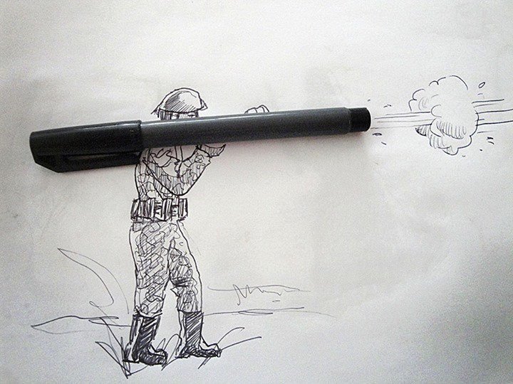  #ArmyInKashmirShri Carl Gustav is truly a legend .. after a few 'chhota pegs' it doesn't even matter how he goes about his 'business'!!