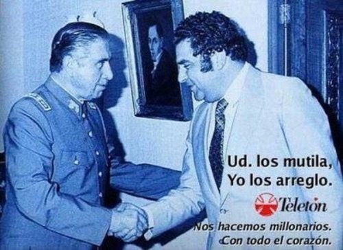 Recovill80's tweet photo. @fuentesilva Auspicidores rebajan de impuesto sus donaciones, osea sale del fisco. Y por último Don Francis lleva el 5% de lo recaudado. NEGOCIO REDONDO https://t.co/IYYrp4hEMY