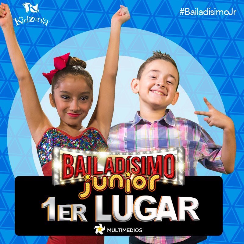 BailadisimoMT's tweet photo. ¡Felicidades @OscarVOfficial y Marce ganadores de #BailadisimoJr! https://t.co/fXNOTU1Gap