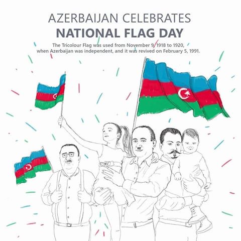 UShukurzade's tweet photo. Bir kərə yüksələn bayraq bir daha enməz! #9noyabr https://t.co/Fq6MChmHIj