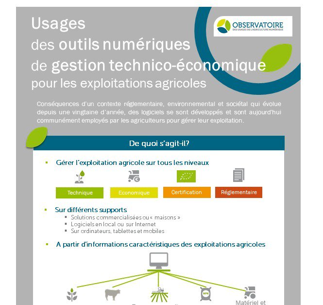 InstitutElevage's tweet photo. Usage du #numérique pour la gestion technico-économique des exploitations agricoles #AGTEch #DigitAG  https://t.co/1WFSg3UTq8 https://t.co/rfLP9PzNEw