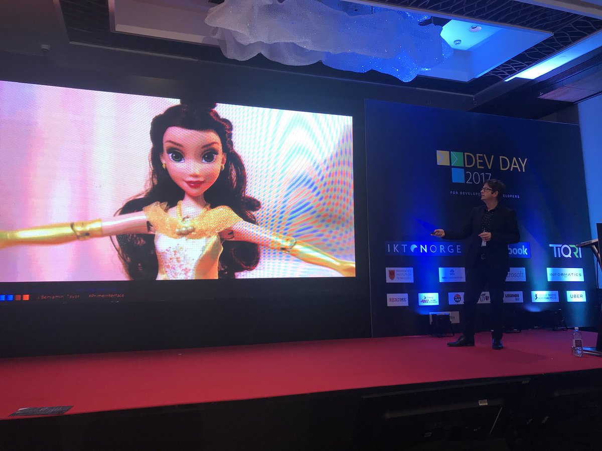 LNOlsen's tweet photo. @Benjamin_Taylor rocking the stage at @devdaysl! #DEVDAY2017 https://t.co/XYqvC9Ba6z