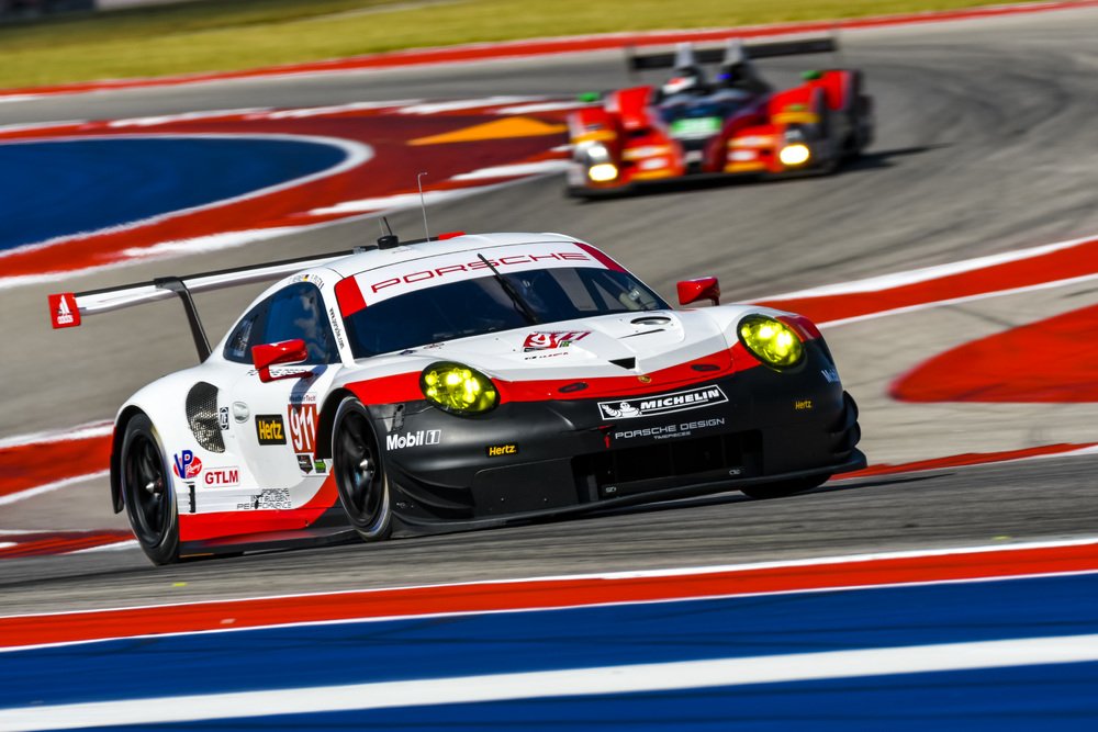 PorscheRaces's tweet photo. #IMSA - Flashback: The best pics of the 2017 #WeatherTechChampionship. Today: #AAPShowdown in Austin. #911RSR @Porsche @PorscheNewsroom https://t.co/OisgWL6TGS
