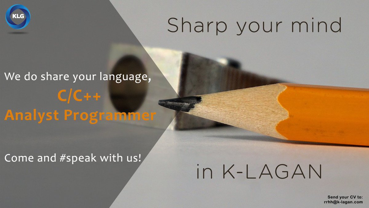 KLAGAN_KLG's tweet image. Looking for a job in #Madrid? We got it!!!👉k-lagan.com/en/cc-analyst-… Come and #speak with us, C/C++ #ANALYSTPROGRAMMER! #hiring #jobs #devs #programming