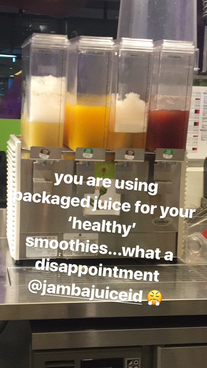 maureenkandou's tweet photo. @JambaJuice Indonesia...where is the ‘REAL’ juice? https://t.co/ixkOuH7RIL