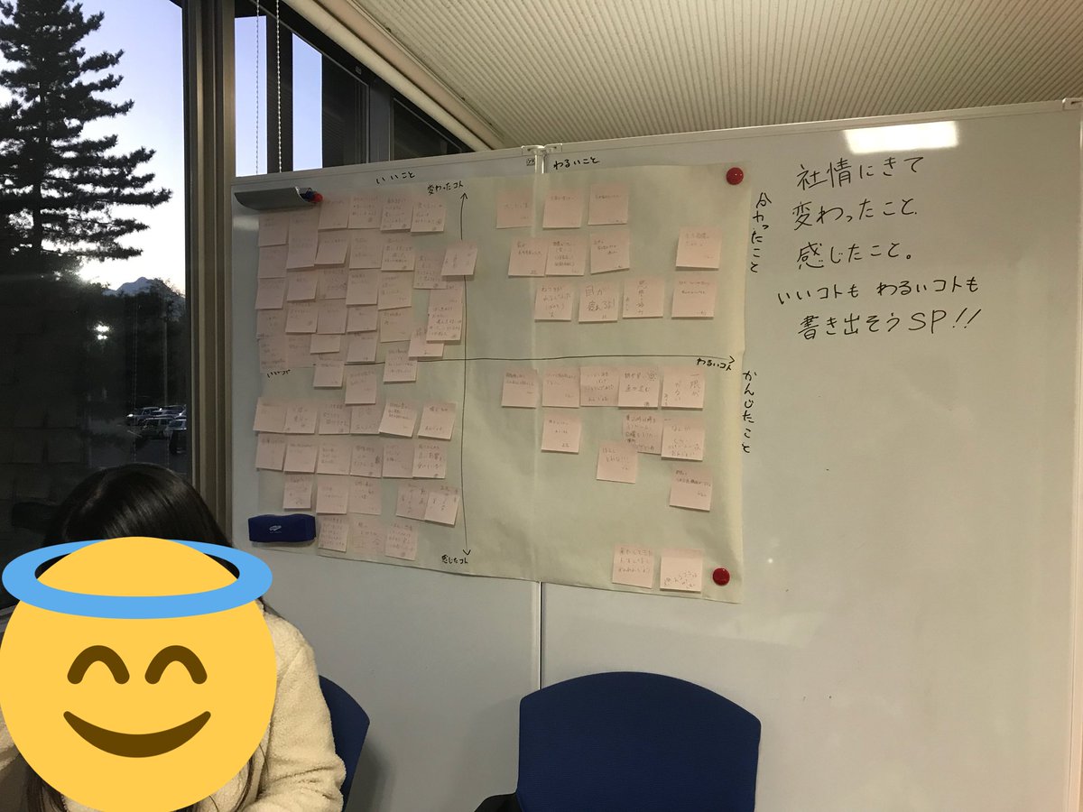 たくさん意見が出ました〜
これをもとに私たちが伝えたいことをまとめていきます😌