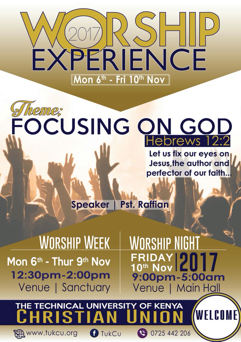 TUK_CU's tweet photo. #FocusingOnGod @MCCUON @CHIROMOCAMPUSCU @focuskenya @waitheramwangi6 @ShisiaMillicent @JKUATCU @KucuOnline @NUSETAJKUAT @nusetakuonline https://t.co/LutvqEnhMV