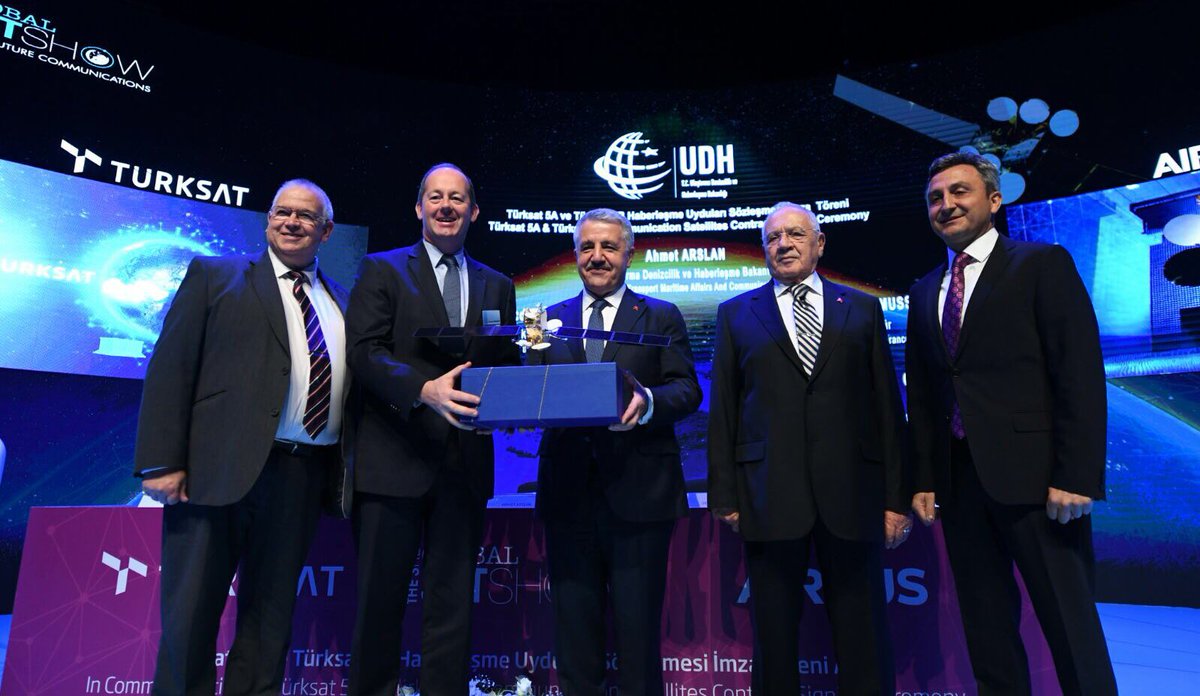 Türksat 5A ve 5B uyduları için imzalar atıldı 3 Mayıs 2024
