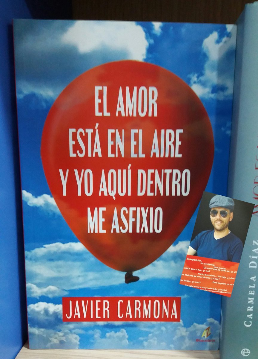 🖊️Hoy, nos acompaña en nuestra librería el escritor extremeño <a href="/Jcarmonaautor/">Javier Carmona Autor</a> firmando su novela...👏👏¡te esperamos! #FelizJueves #firmadelibros #abecedarioestádemoda