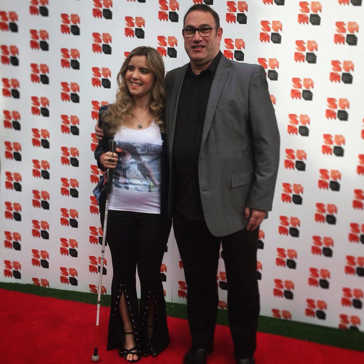 rachaeleahcar's tweet photo. The time has come... SAM AWARDS!! With manager extraordinaire from @platinumcre8ive, Duncan!! ๐ถ๐๐
#SAMaward #samusic #music #awards #wishmeluck #sa #adelaide @musicsa_adelaide @ThebbyTheatre https://t.co/jvREtBChve