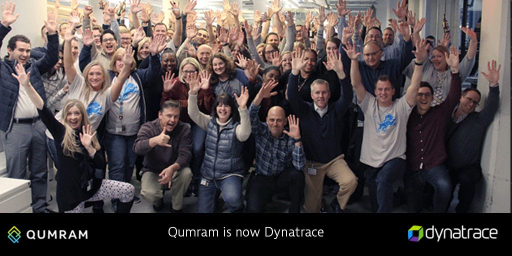 Dynatrace's tweet image. We are very excited to welcome @QumramAG to the Dynatrace family! Read our press release for more details: buff.ly/2zrG16J