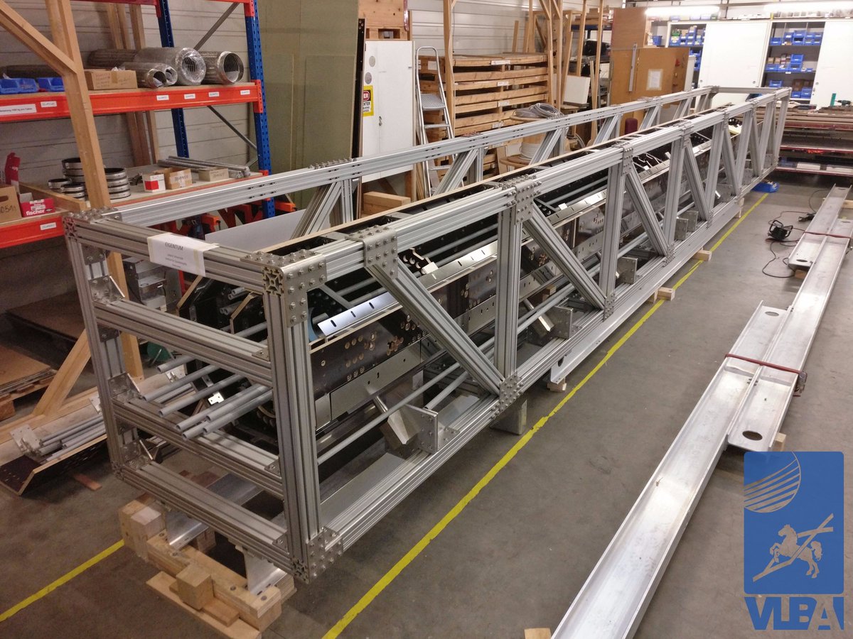 This is what our 10m magnetic shield looks like - getting ready @ IMEDCO, Switzerland!