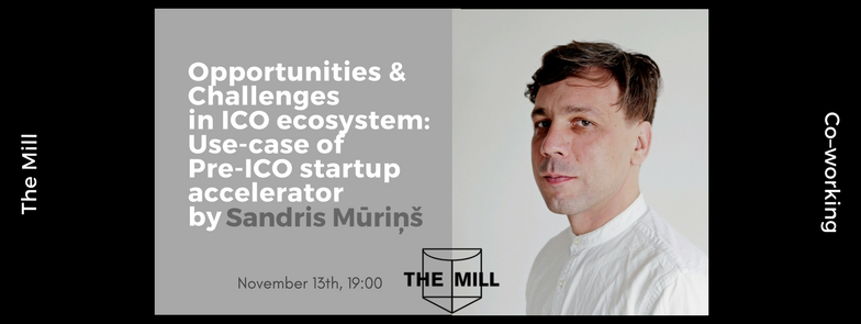 Second Crypto meet-up will be happening November 13th, 7pm at The Mill. Guest speaker <a href="/Murins/">sandris murins</a>. #MillRiga #cryptocurrency #Crypto #ICO #coworking #bitcoins #tokens