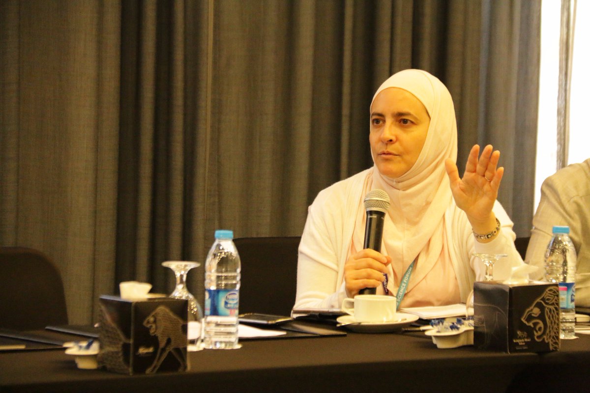 MuslimScience's tweet photo. Dr. Rana Dajani says, "In the Muslim World, we always want quick results. We need to have a long-term view and need to strategize and implement initiatives to encourage scientific and critical thinking." 
#MSTF17 #WSF17 #WSFJo @welovereading @WorldSciForum https://t.co/aDUNx9wWQk