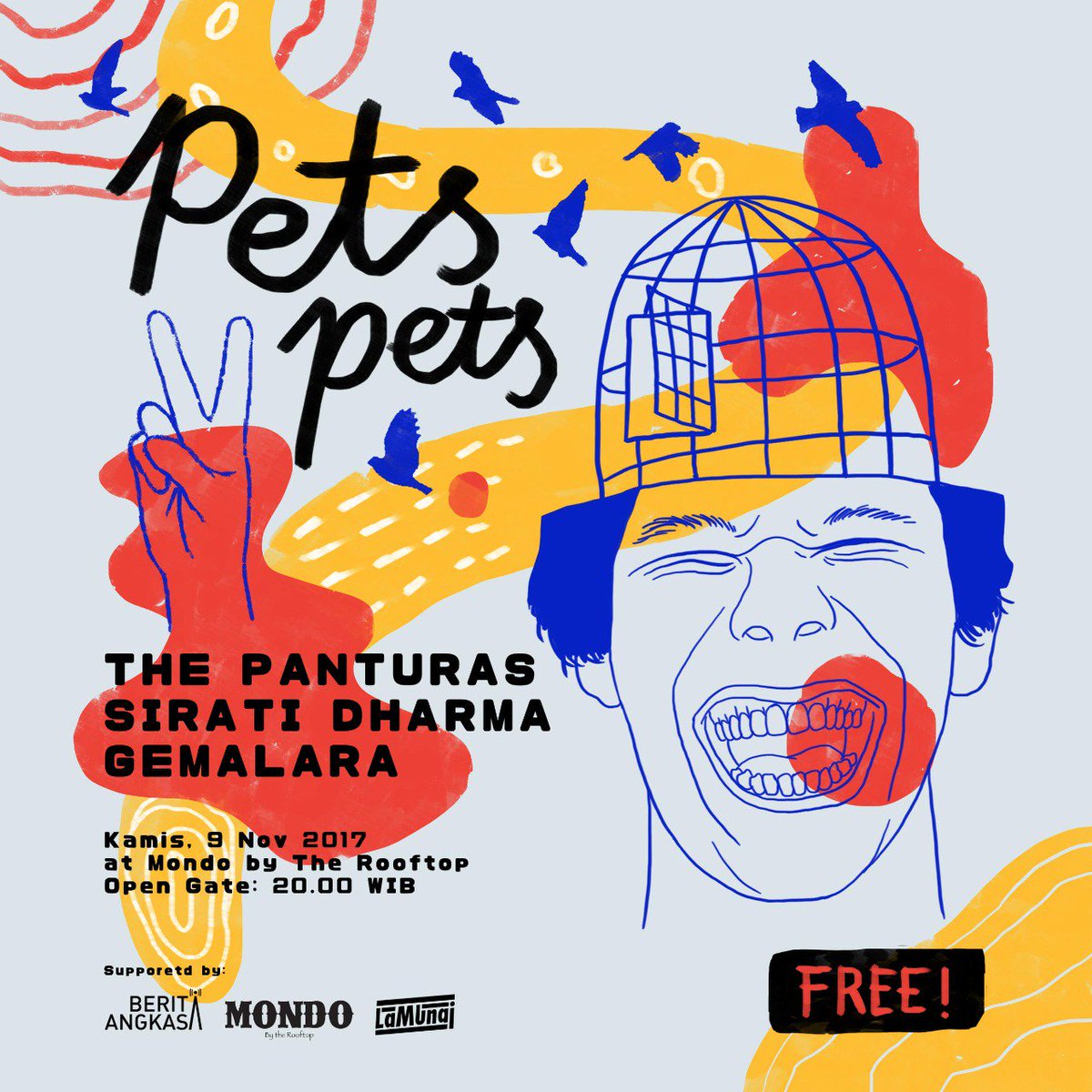 Nanti malam kita akan berdendang, ayo dong samperin