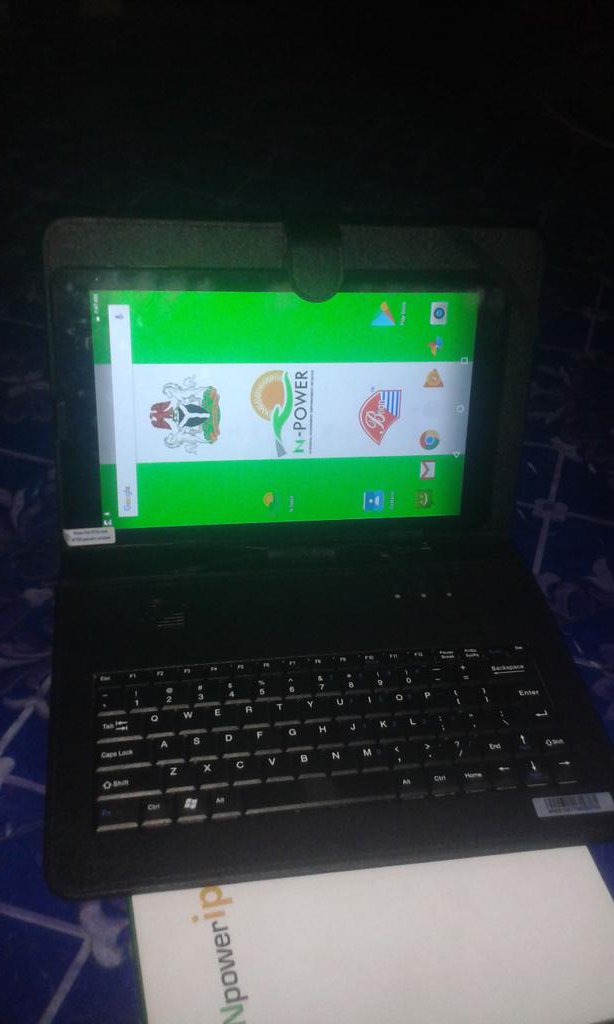 ganus2020's tweet photo. @npower_ng  This is my Brian Npower  device, Thanks @MBuhari  for this wonderful opportunity to uplift my Nation. https://t.co/MYMFixBBnd