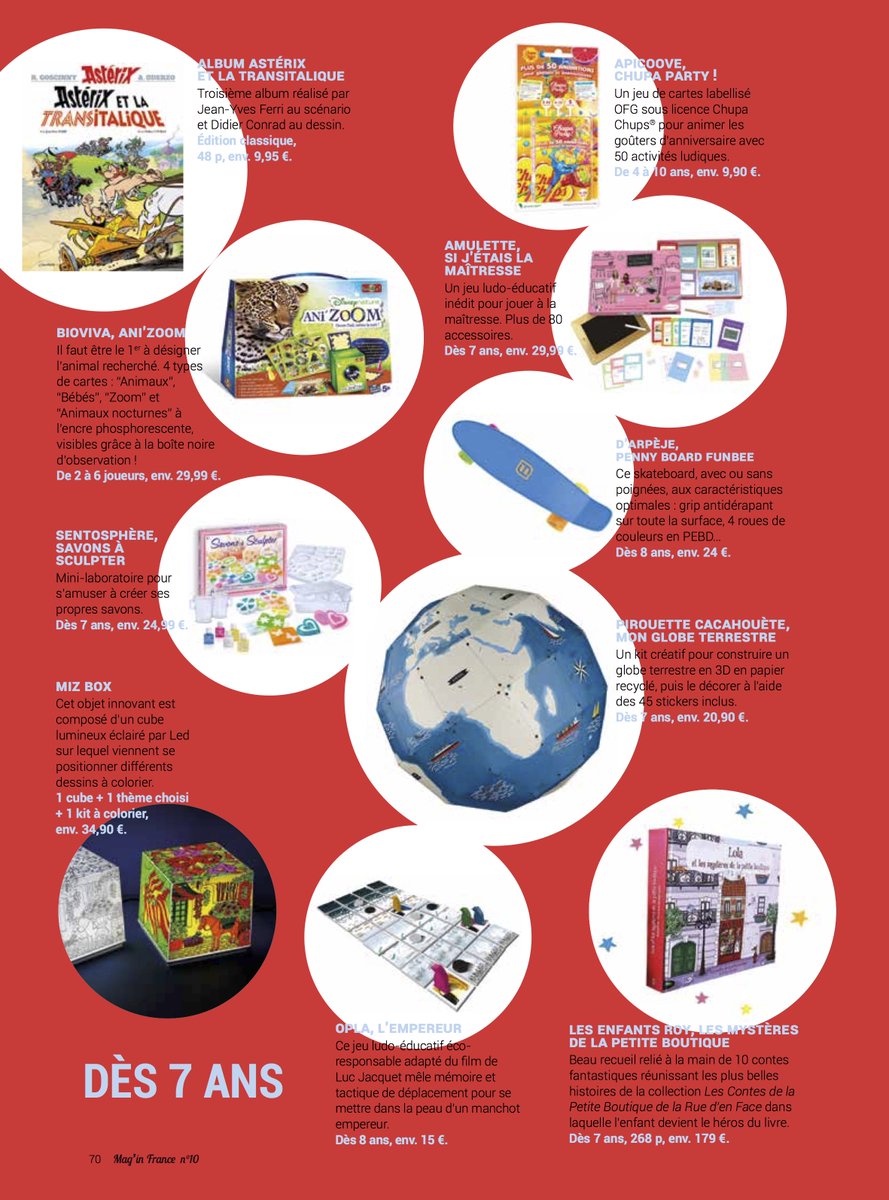 PirouetteJeux's tweet photo. Ils en parlent :
mon Globe terrestre dans la liste de Noël du Magazine Mag' in France !!
#maginfrance #noel #ideecadeau #cadeaux #gift #christmas #madeinfrance https://t.co/SLG2rJpycL