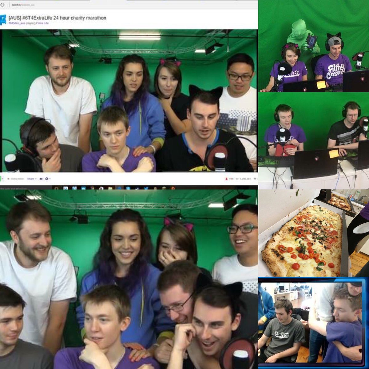 NatoGamerTV's tweet photo. #OnThisDay #2015 some adventures with amazing people. So many more involved than is tagged, but these are almost all the pics I have. So much incredible memories and an even better hashtag >>> #6T4ExtraLife 💜 https://t.co/7aPuZ057av