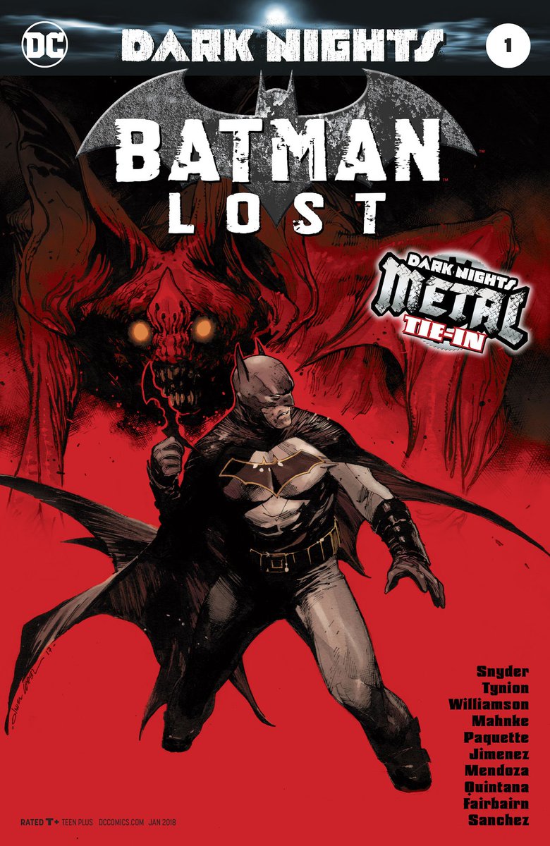 RoundUpBoom's tweet photo. I actually enjoyed #BatmanLost. It lines up quite well with #DarkNightsMetal3. https://t.co/pGa8FtcSlj