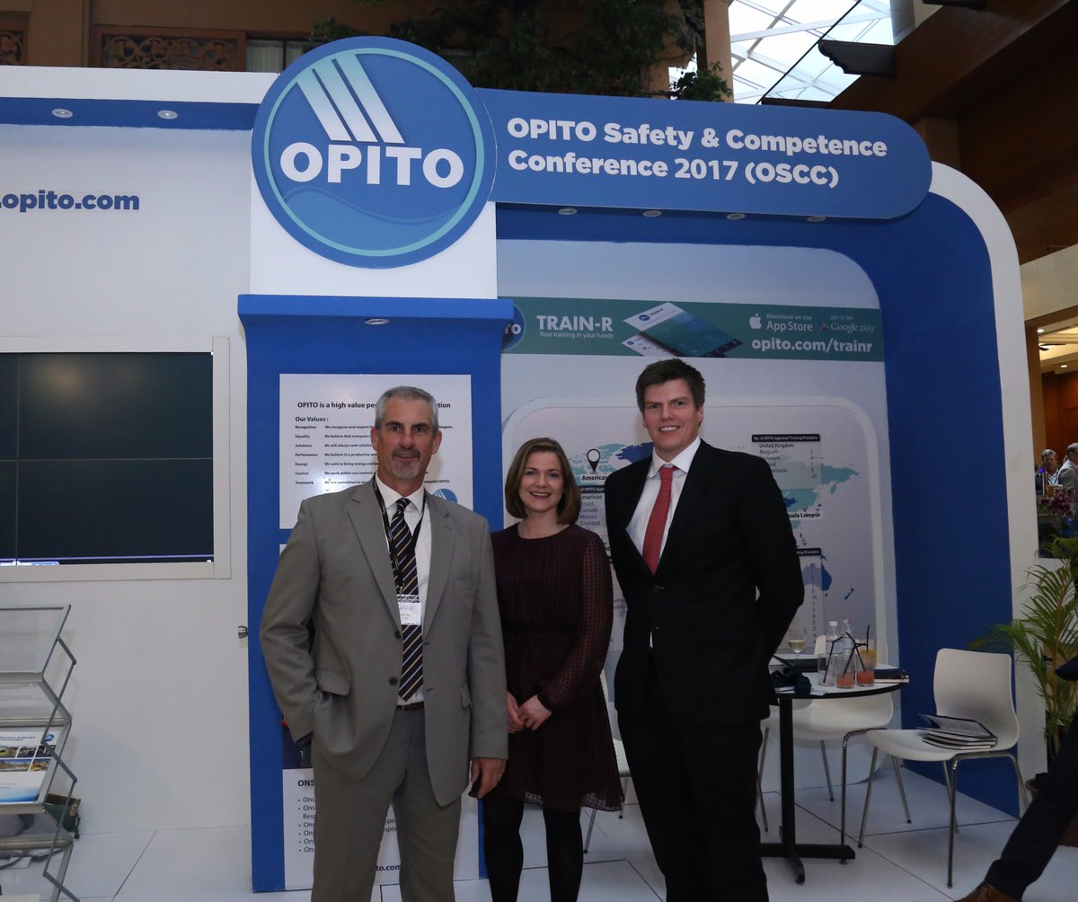 stevere1962's tweet photo. Post event photo on the OPITO stand, thanks to Christine Currie and James Hamilton for taking the time out to pose. #oscc2017
Working together to make our industry a safer place https://t.co/HpEN95wvEb