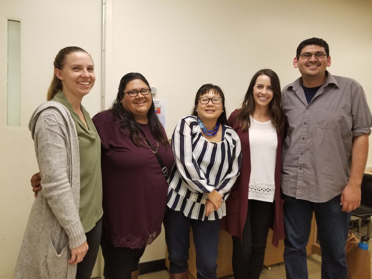 SDSULibSt's tweet photo. LS 498 panel of current and former #sdsu3sb teacher candidates. #SDSULIBST https://t.co/aZomEMa3st