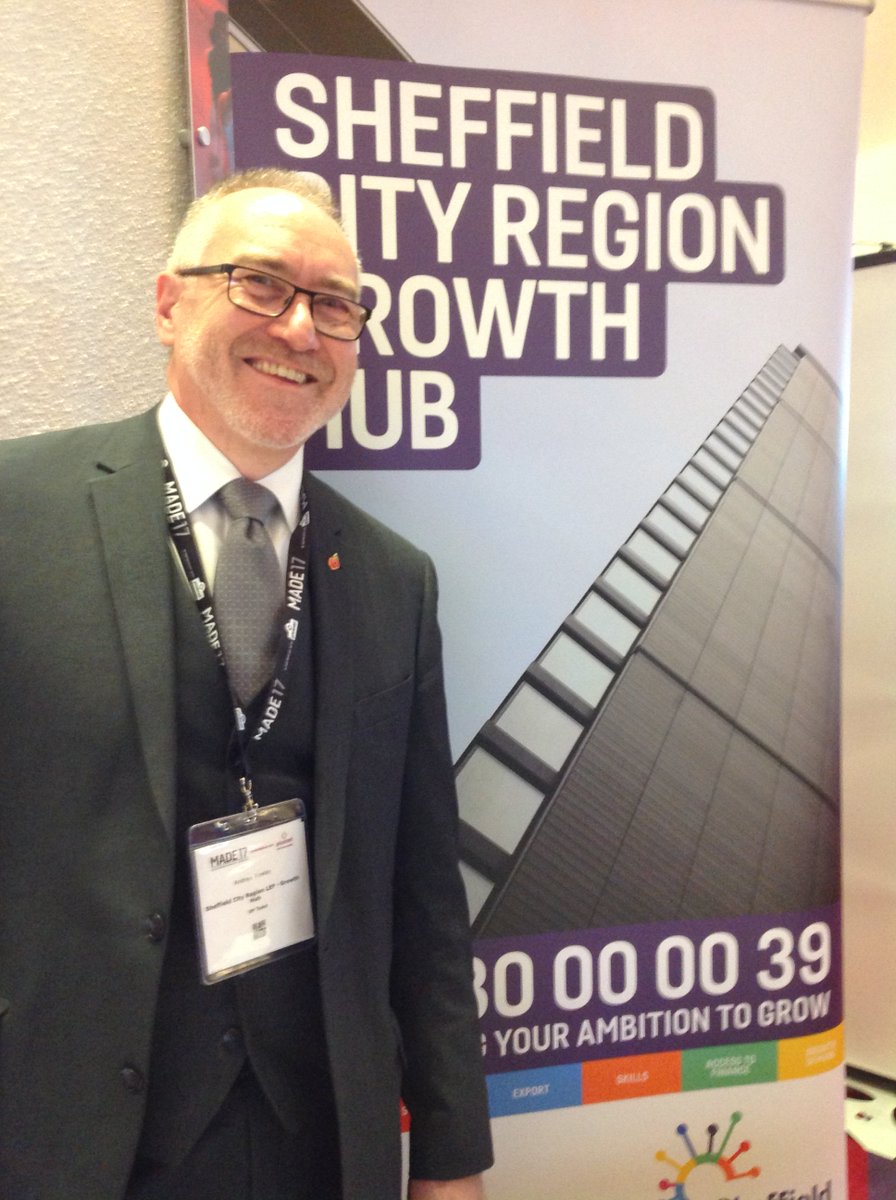 SouthYorks_Biz's tweet photo. At #MADE2017 today? Come and talk to us about how we can help your business grow
#business #growth https://t.co/T5hDU0UMkB