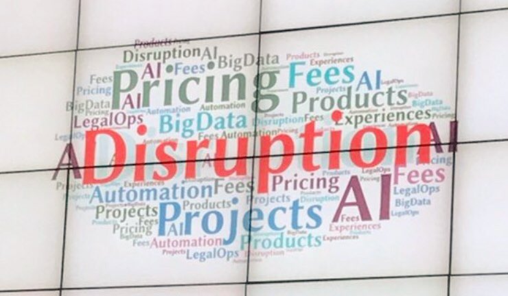 ChrysostomidesK's tweet photo. “Disruption is an opportunity-until it becomes a threat”. Thank you @LFMSummit for the insight & plethora of solutions! A truly great #marketing event for #law firms #innovation #legal #LFMS17 #change https://t.co/e8sNOKRf8k