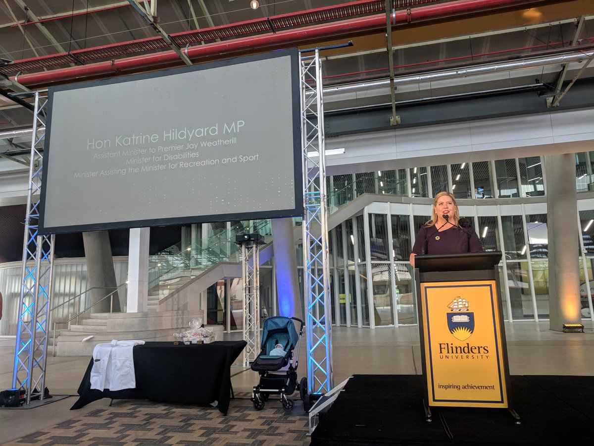 NVIFlinders's tweet photo. #envies2017 @KatrineHildyard thanks for such a great welcome! @Flinders @TonsleySA https://t.co/ZwJvz0jAZc